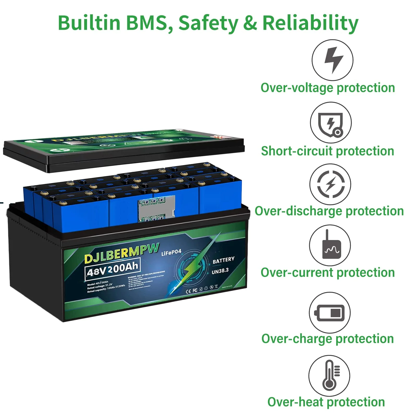 DJDC 48 V 200AH